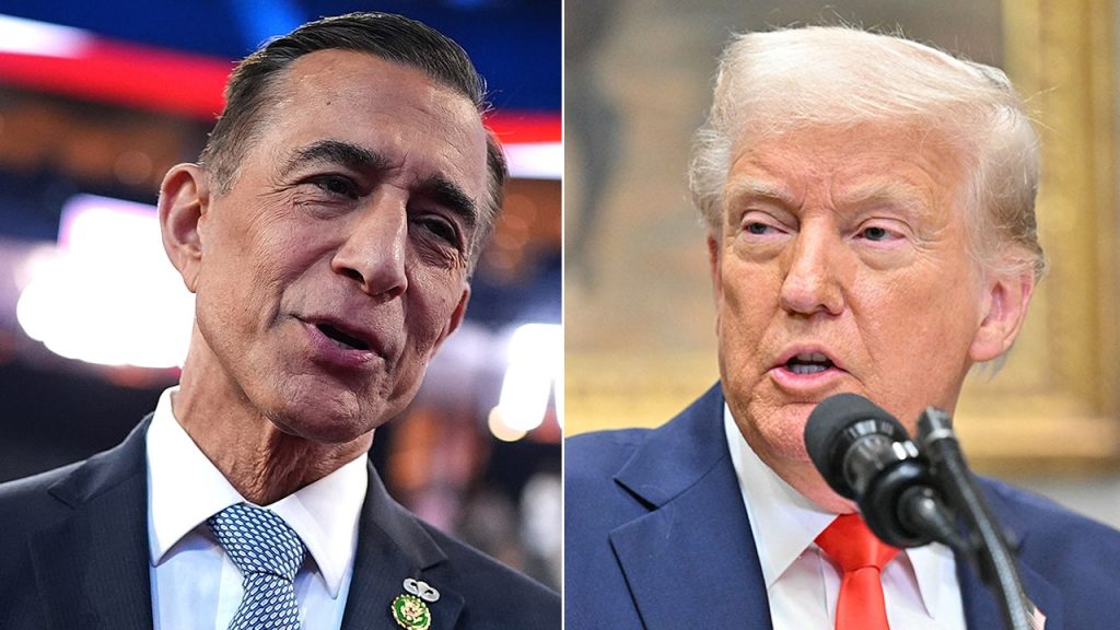 Rep. Darrell Issa Nominates Trump for Nobel Peace Prize