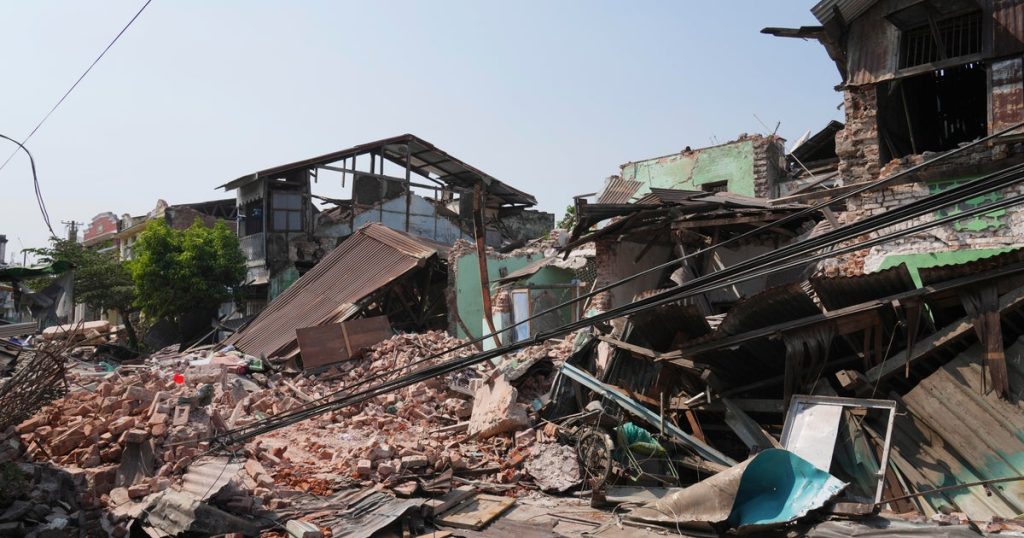 Myanmar Earthquake Death Toll Exceeds 1,700 Amid Ongoing Damage Assessment