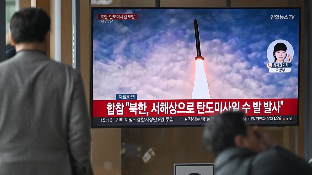 North Korea Launches Missiles Amid US-South Korea Military Exercises