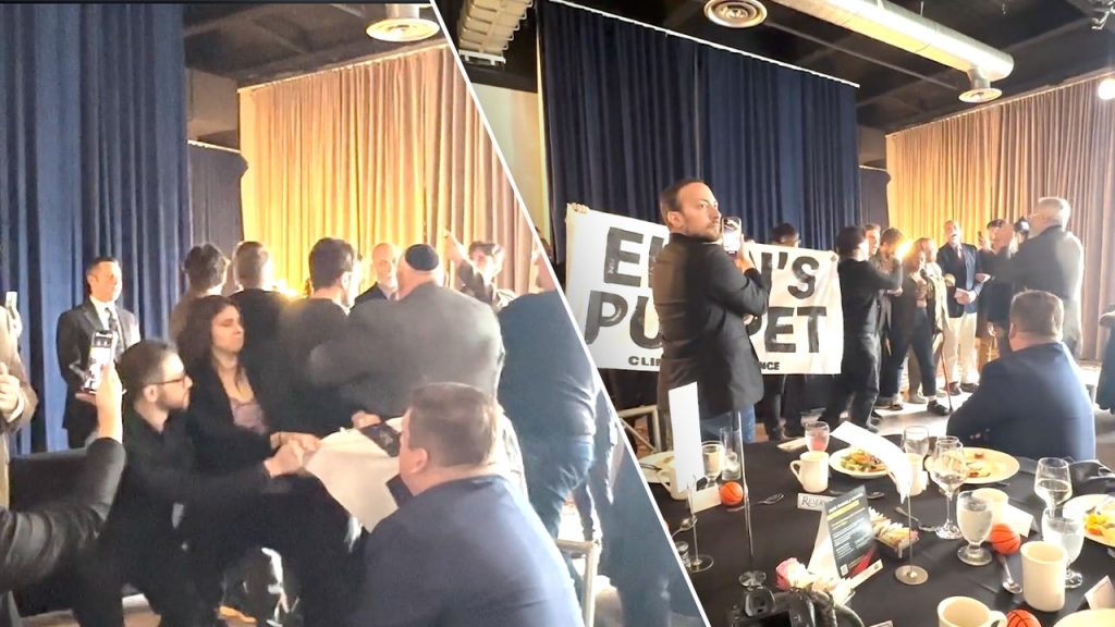 Republican Lawmaker Responds to Activist Disruption at Private Luncheon