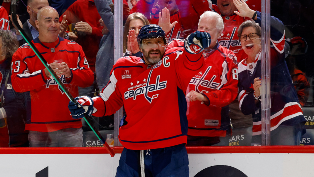 Ovechkin Seven Goals Shy of Breaking Gretzky's All-Time NHL Record