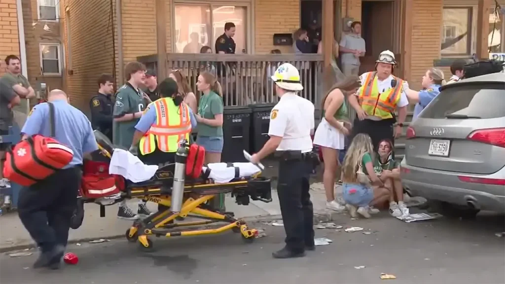 Roof Collapse at St. Patrick's Day Party Near University of Pittsburgh Injures Multiple People