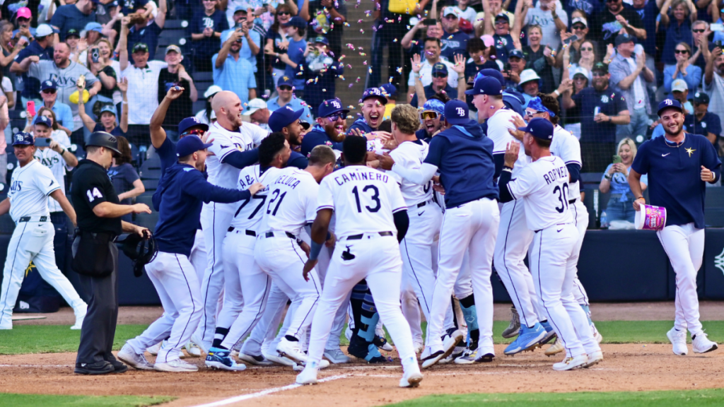 Rays Secure Walk-Off Victory in Home Opener Thanks to Surprising Player