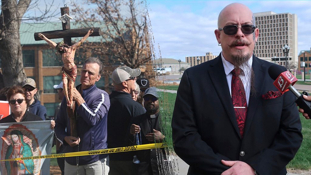 Satanic Leader Arrested Following Black Mass Incident at Kansas Statehouse