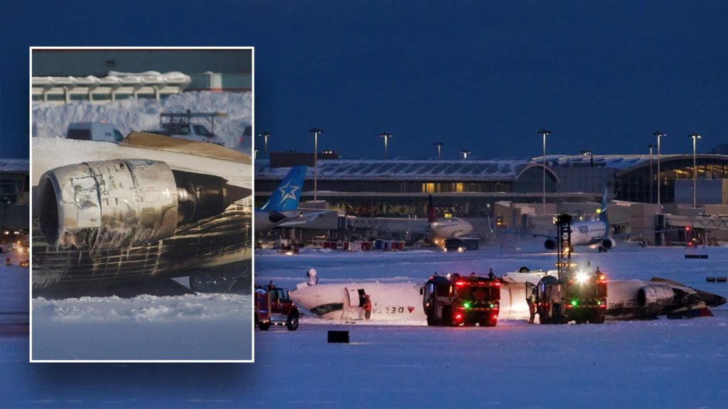 Delta Jet Crash in Toronto Linked to Collapsed Landing Gear, Investigators Find