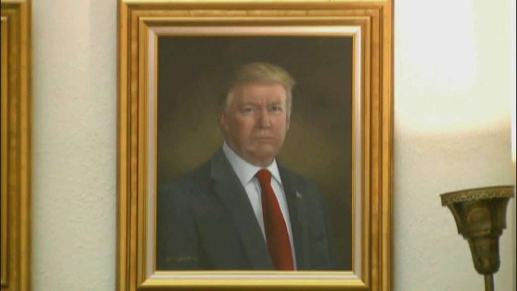 Trump Calls for Removal of 'Distorted' Portrait from Colorado Capitol