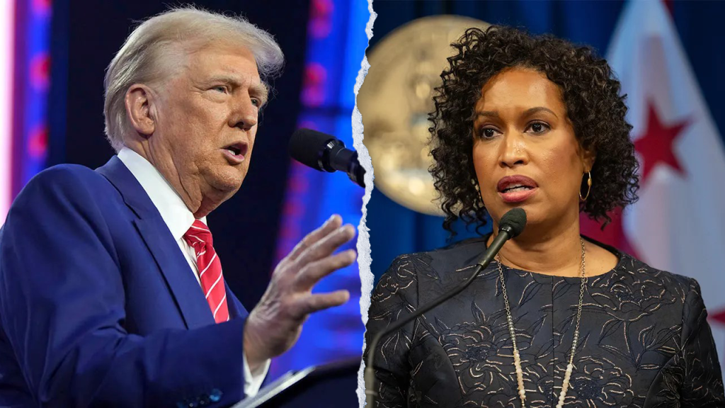Trump Urges DC Mayor to Address Homeless Encampments