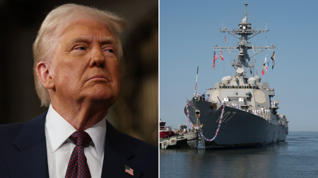 Experts Praise Trump's Deployment of Warship for Border Security as Strategic Military Move