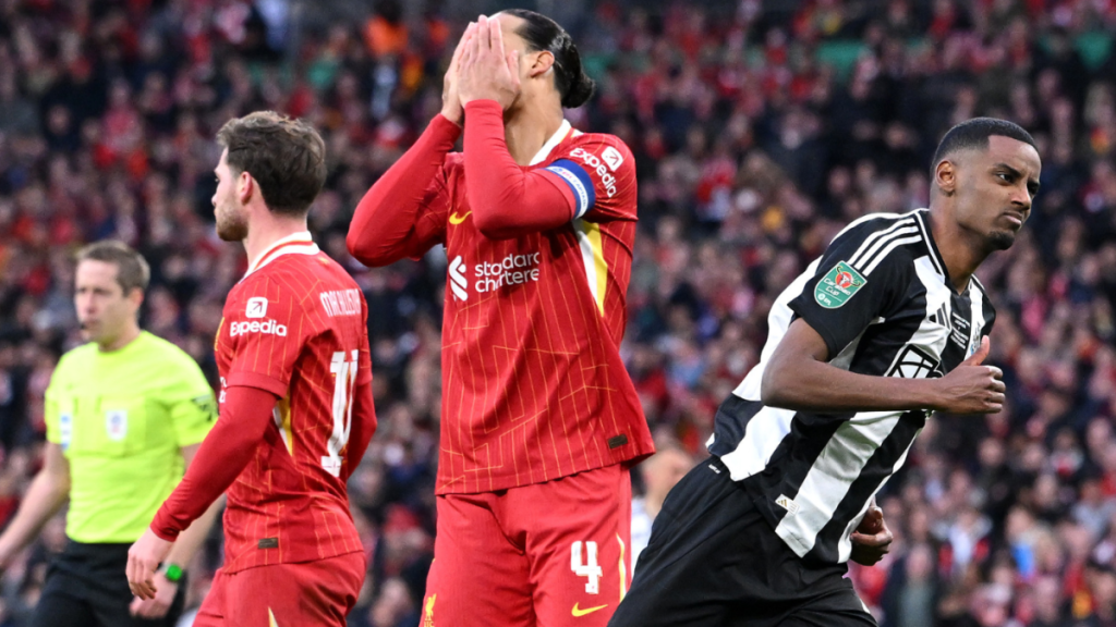 Liverpool's Cup Defeats Leave Premier League as Only Path to Silverware