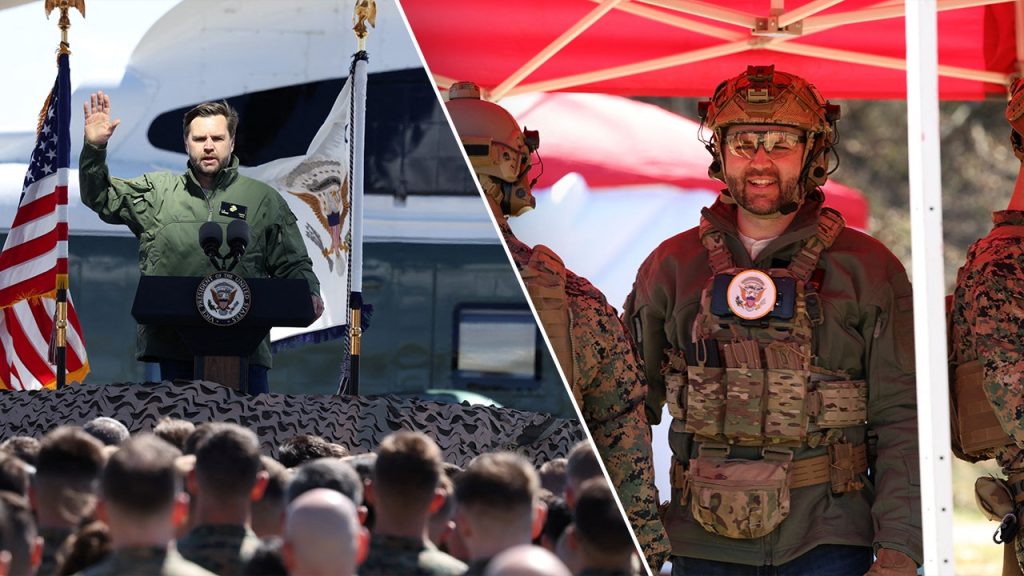 Vance Applauds End of Military Quotas During Visit with Marines