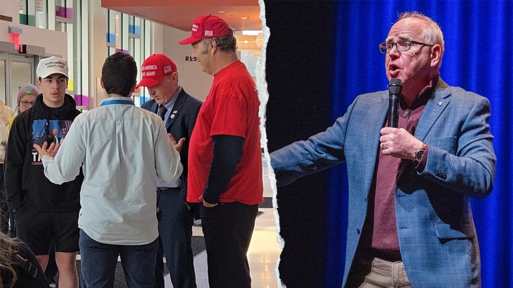 Wisconsinites Denied Entry to Democratic Town Hall Event