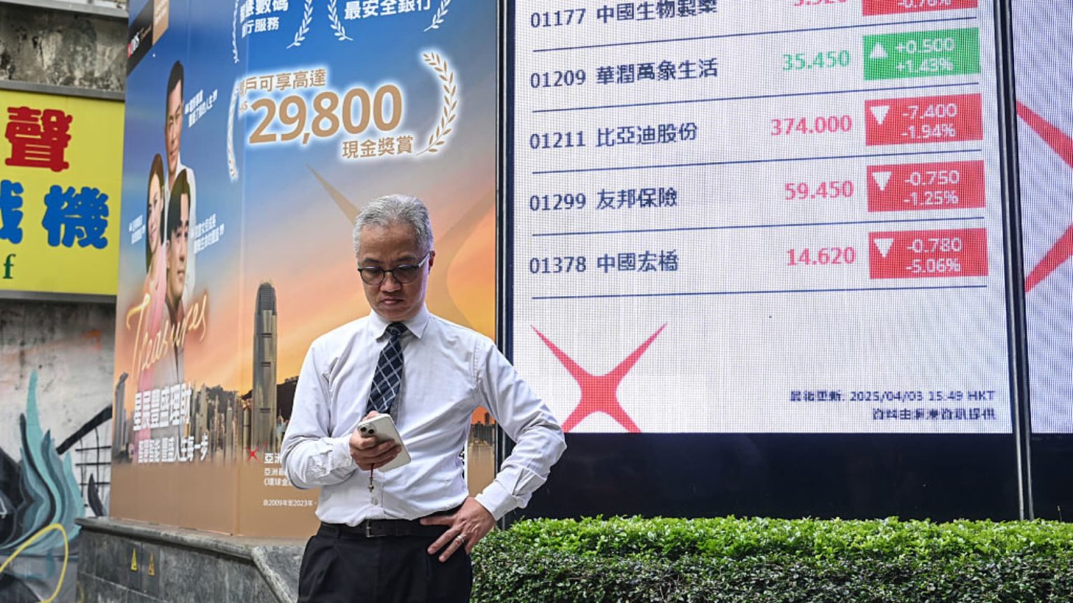 China Responds to Trump's Tariffs as Markets Decline