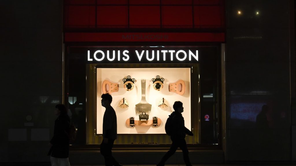 LVMH Shares Drop, Threatening Status as Top Luxury Stock Following Sales Miss
