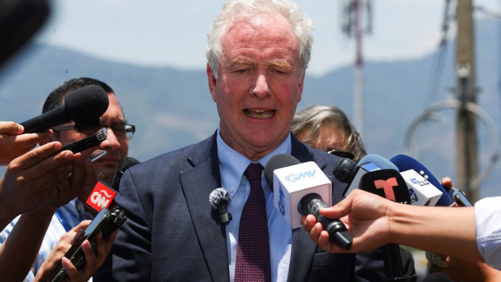 Sen. Van Hollen Holds Meeting with Kilmar Abrego Garcia in El Salvador
