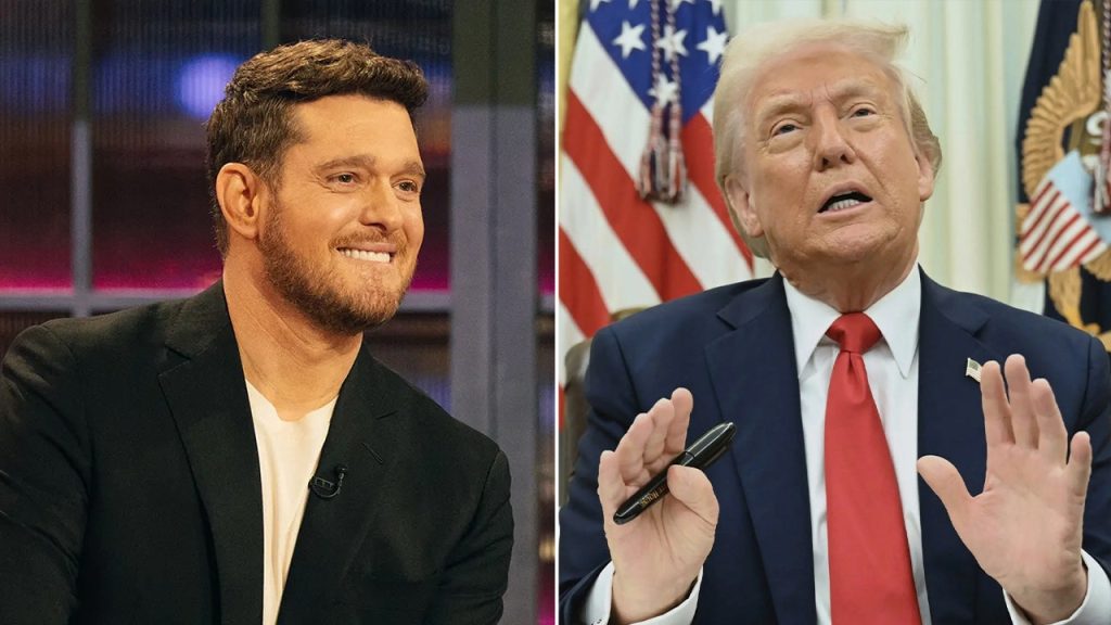 Michael Bublé Criticizes Trump During JUNO Awards Monologue