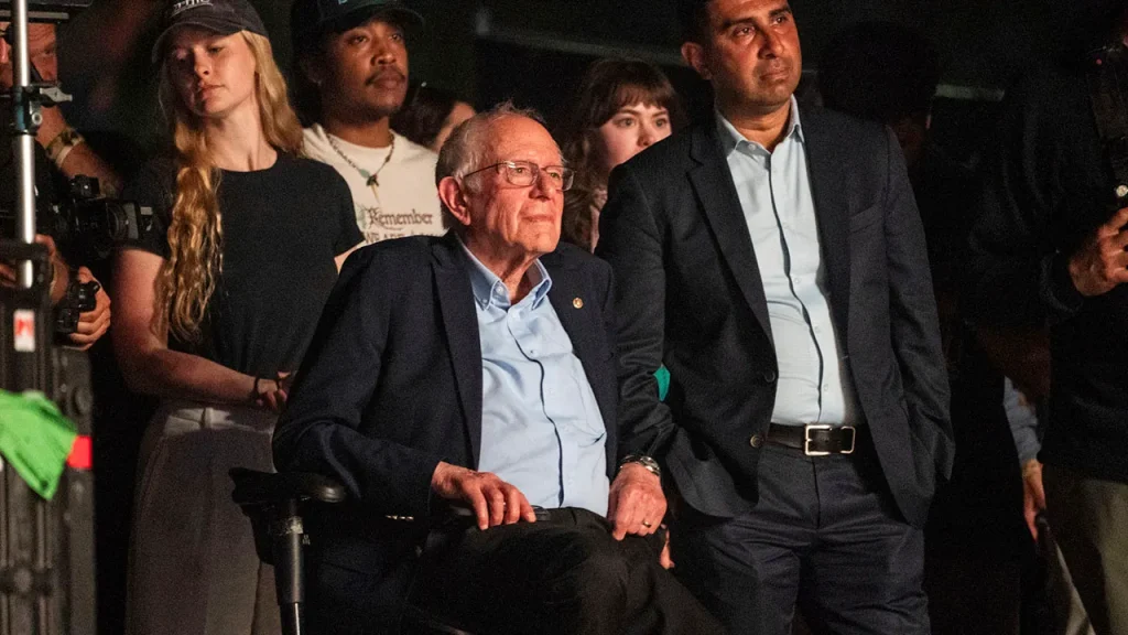 Sanders Criticizes Trump and Wealthy Class at Coachella Event