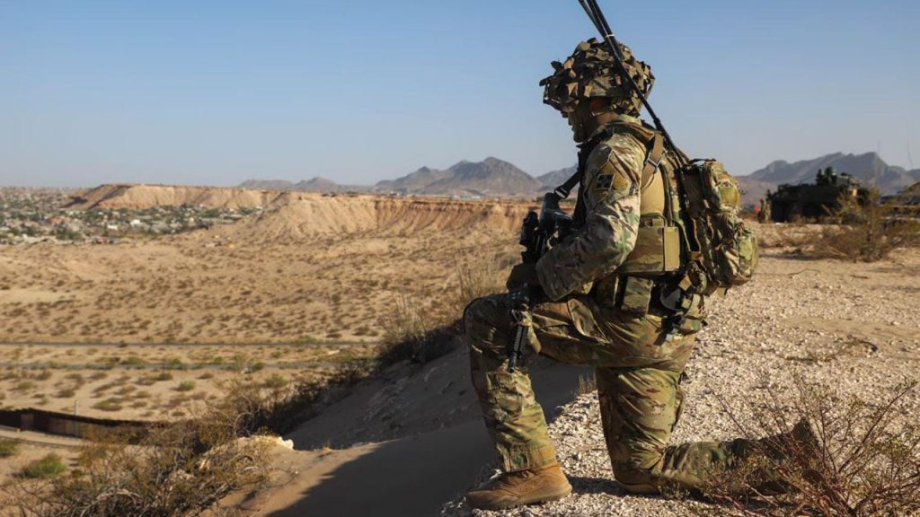 Military Empowered to Search and Detain Illegal Immigrants at Border