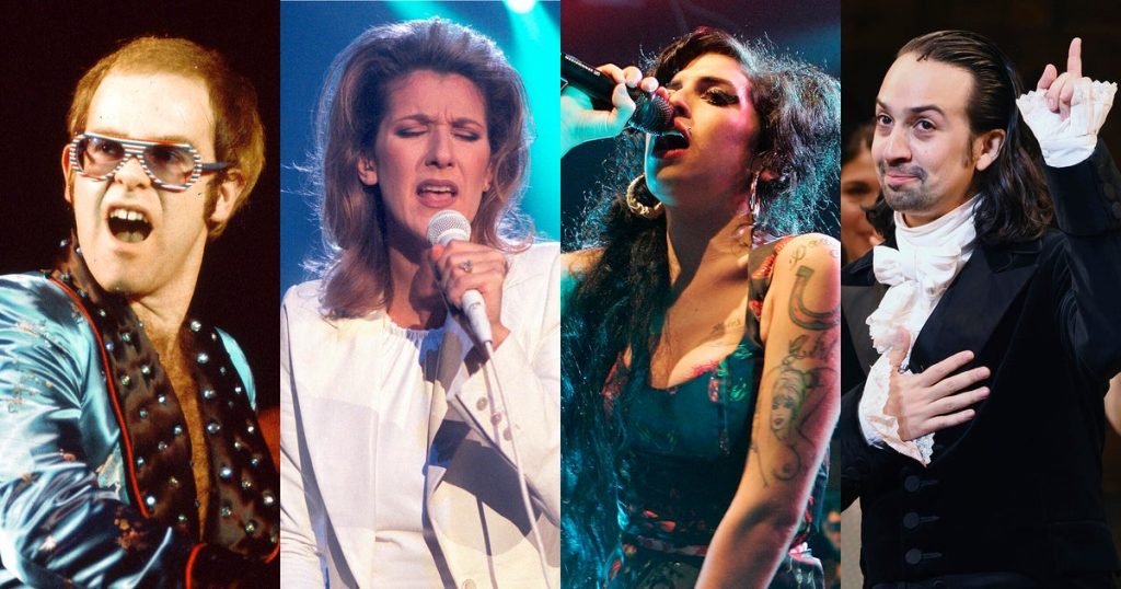2025 National Recording Registry Inducts Elton John, Celine Dion, Amy Winehouse, and "Hamilton"