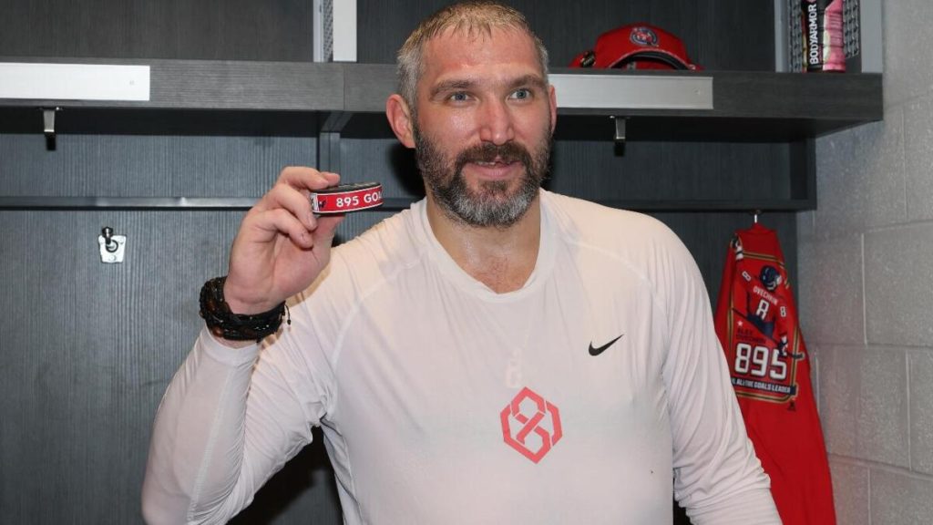 Ovechkin Reflects on Breaking Gretzky's Goal Record with 895th Career Score