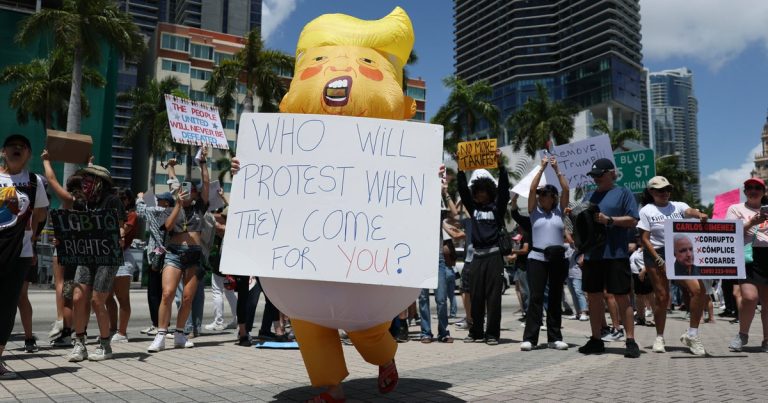 Nationwide Anti-Trump Rallies Erupt in Protest of Administration's Policies