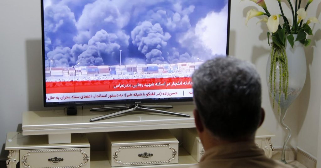 Massive Explosion and Fire at Iranian Port Injures Over 400