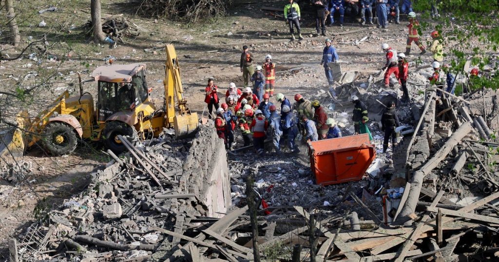 Deadly Russian Strike Hits Ukraine's Capital Amid Stalled Peace Talks