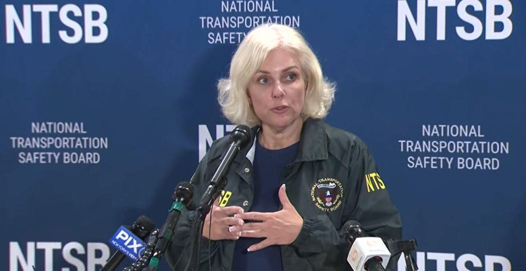 NTSB Investigates Fatal Hudson River Tour Helicopter Crash