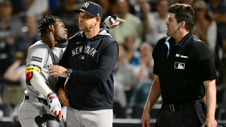 Yankees' Jazz Chisholm Ejected for Strikeout Argument, Criticizes Umpire Online