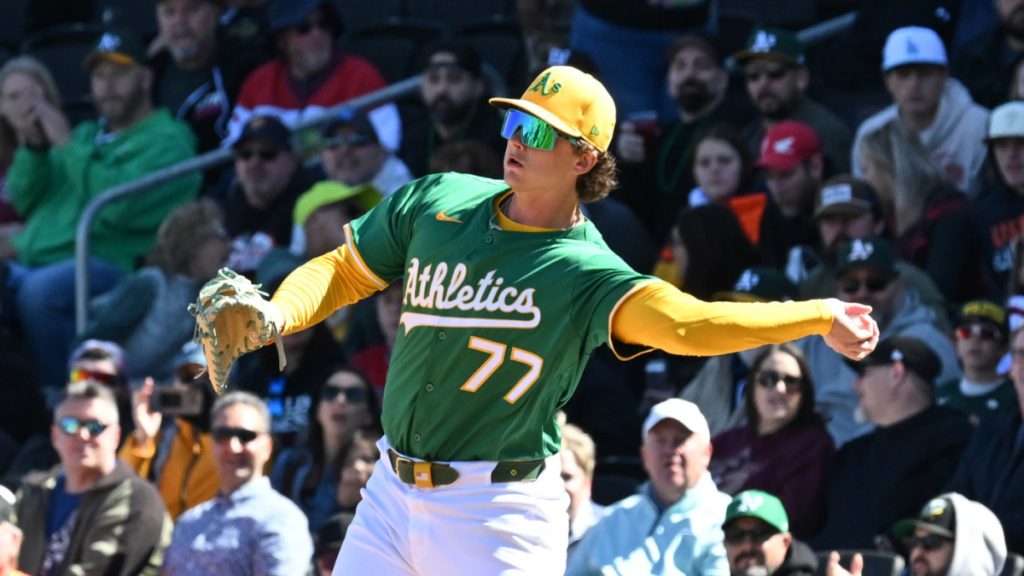 Top Prospect Nick Kurtz Promoted to Majors as Athletics Reshape Infield