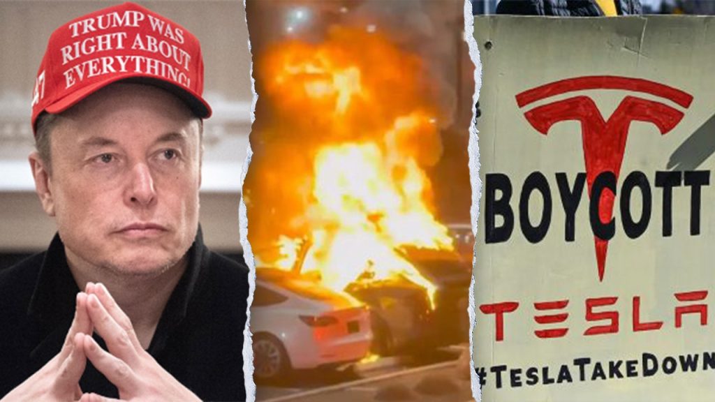 Tesla Reports Over 50 Attacks Amid Rising Violence Against Company