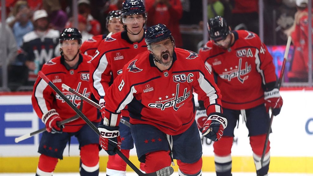 Ovechkin Ties Gretzky's NHL Goal Record