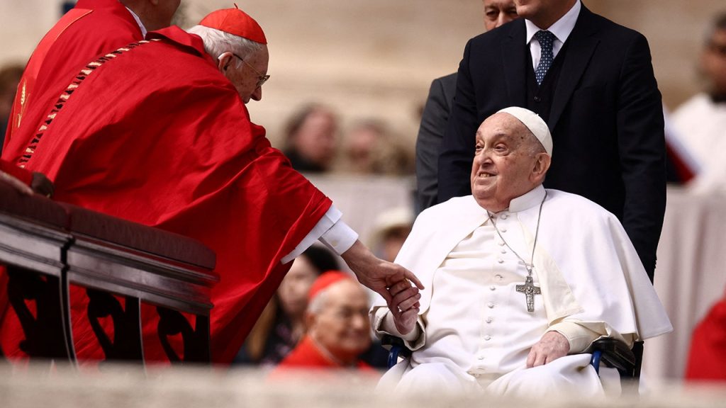 Pope Francis Welcomes Faithful at Vatican for Palm Sunday