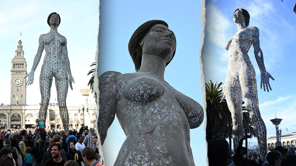 Controversial Nude Statue Unveiled in San Francisco, Elicits Diverse Reactions