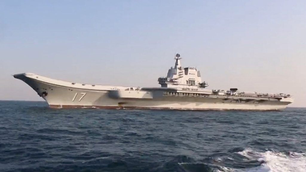 China Conducts Military Drills Around Taiwan as Warning