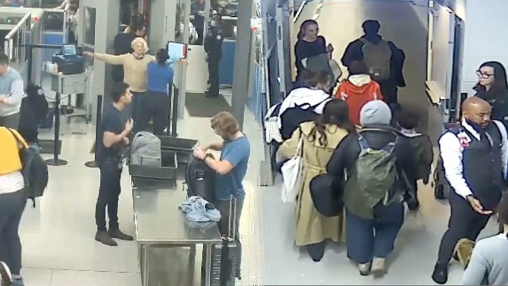 Russian National Caught on Video Sneaking Onto Flight