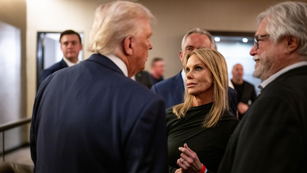 Video of Trump Allegedly Snubbing Cheryl Hines Sparks Controversy, Lacks Full Context