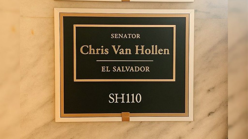 Collins Changes Van Hollen's Office Plaque Following MS-13 Deportation Dispute