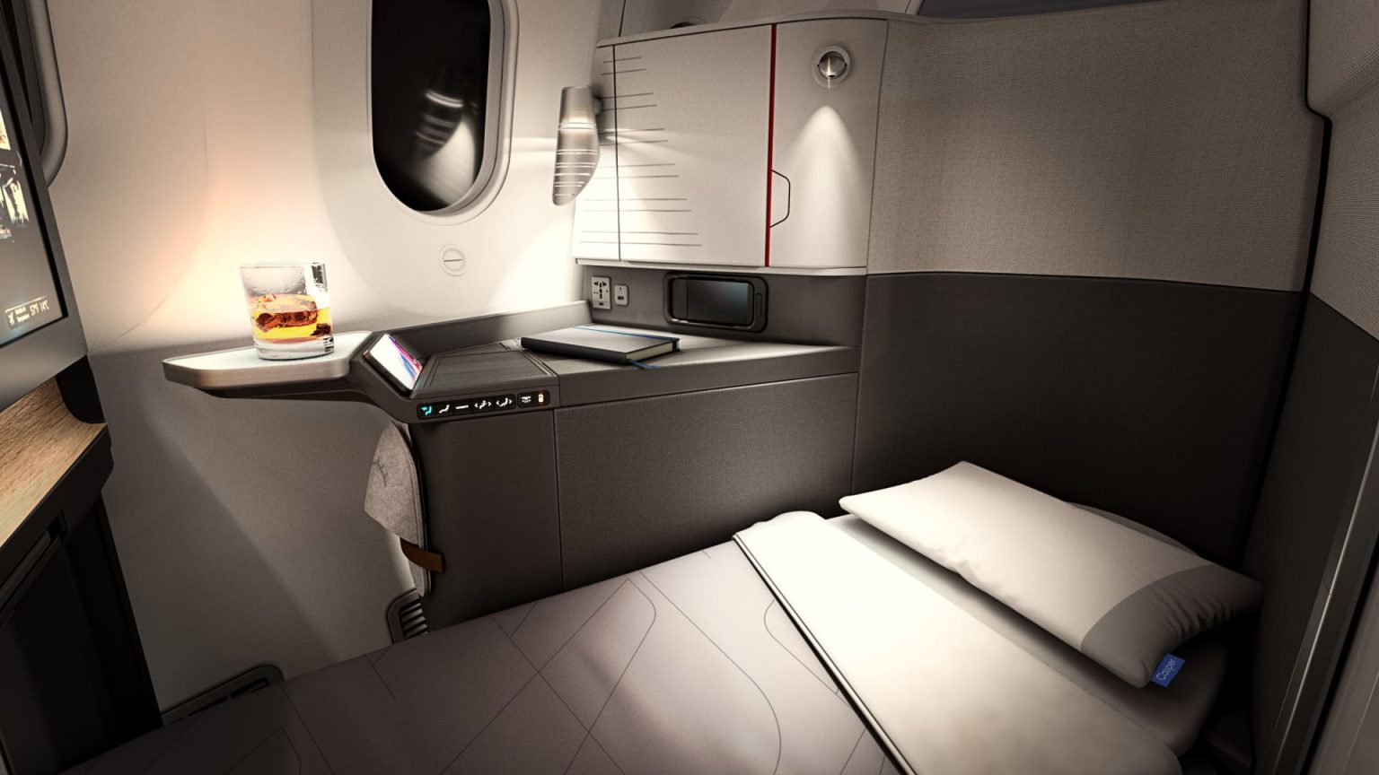 American Airlines Introduces New Suites Featuring Sliding Doors