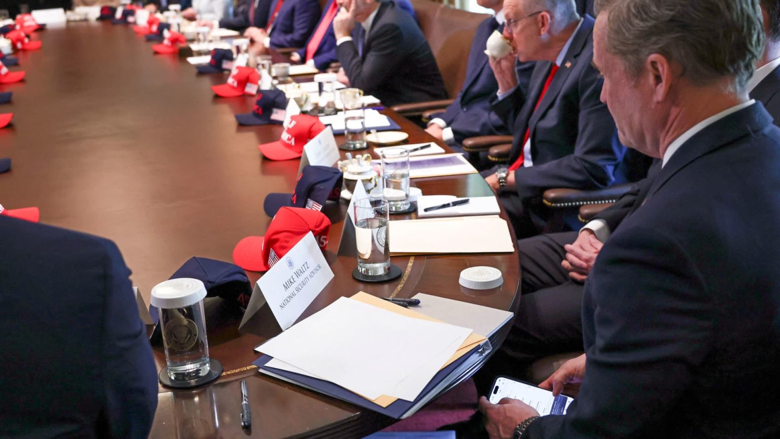 Lawmaker Used Signal App at White House Prior to Ouster