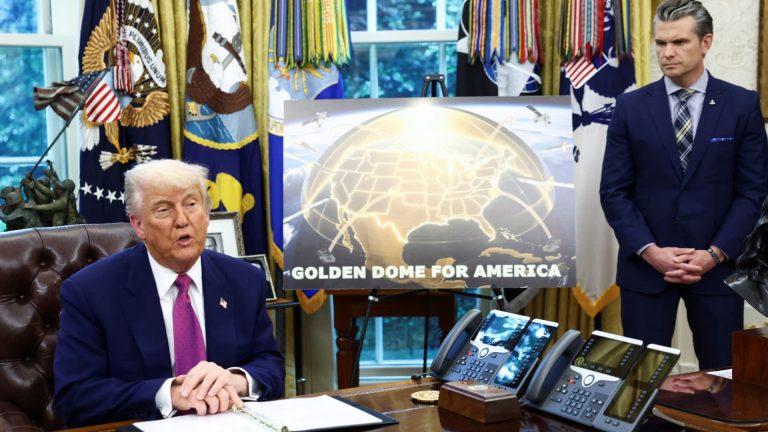 Trump Unveils 'Golden Dome' Missile Defense System Plan