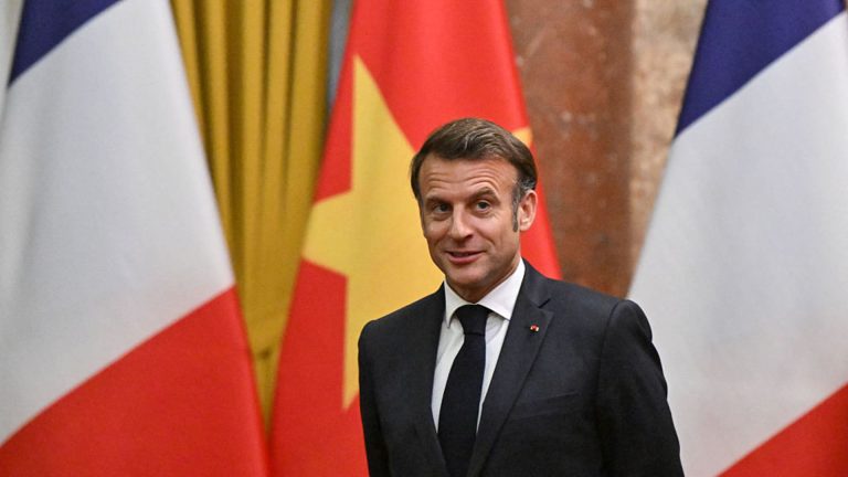 Macron Urges Europe and Asia to Prepare for U.S.-China Conflict