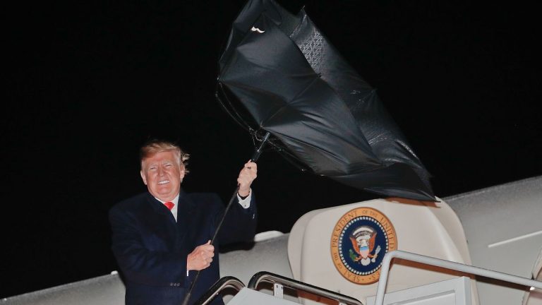 Macrons Embrace Unconventional Travel Style