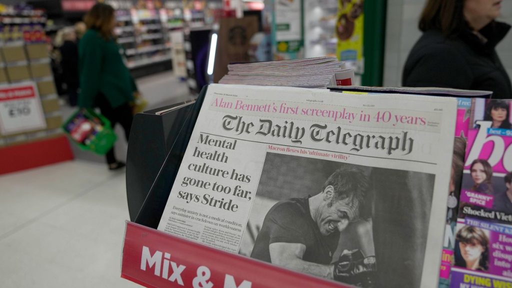 US Investment Firm to Acquire Britain's Telegraph Newspaper