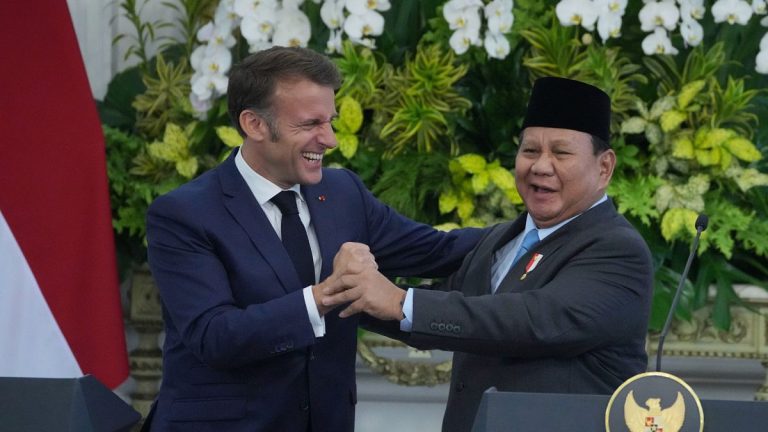 Macron and Subianto Discuss Defense and Trade in Indonesia Meeting