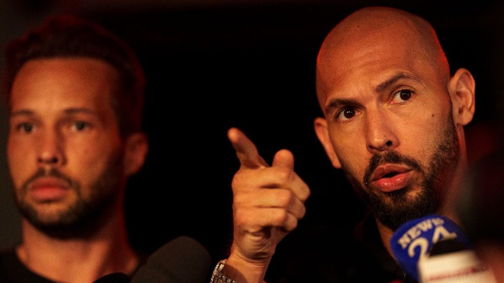 Tate Brothers Charged with Rape and Trafficking in the UK
