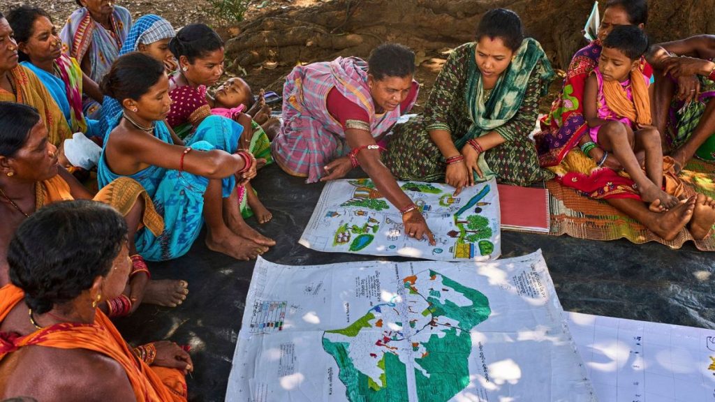 Indigenous Women in India Create 'Dream Maps' to Safeguard Lands from Climate Change