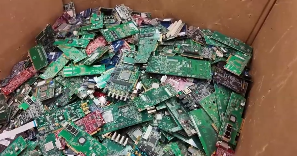 New Method for Extracting Value from Electronic Waste Unveiled