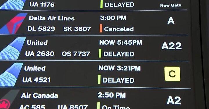 Newark Liberty Airport Faces Third System Outage in Two Weeks, Disrupting Hundreds of Flights