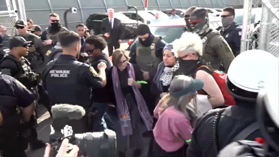 Protest at Newark ICE Facility Erupts into Chaos, Multiple Arrests Follow