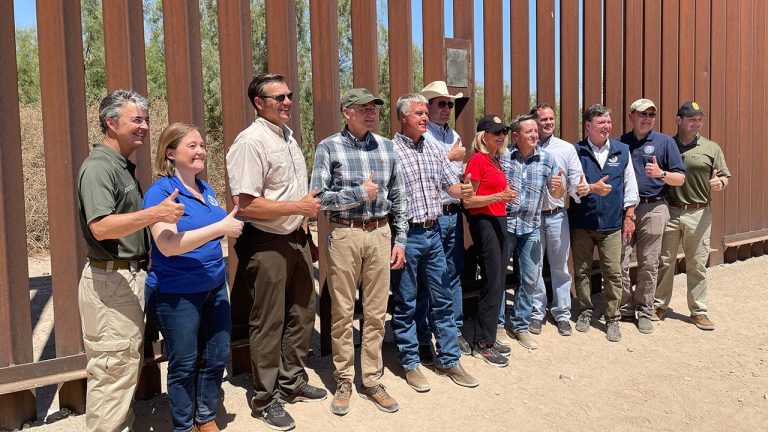 GOP Attorneys General Highlight Border Security Improvements at Yuma Wall Post-Trump Visit